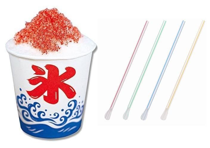 Amazon | 氷カップ 氷 厚口 約400ml 100個 かき氷カップ 紙コップ Amazon | 氷カップ 氷 厚口 約400ml 100個 かき氷カップ 紙コップ